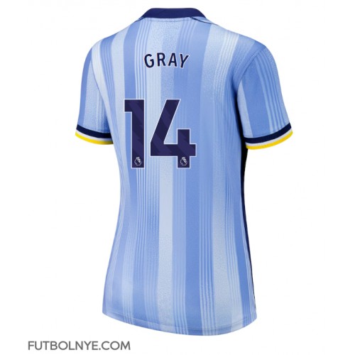 Camiseta Tottenham Hotspur Archie Gray #14 Visitante Equipación para mujer 2024-25 manga corta